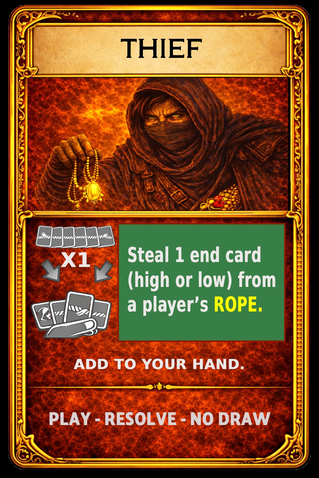Thief card